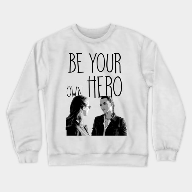 Kara and Lena - Supercorp Crewneck Sweatshirt by samaritan100